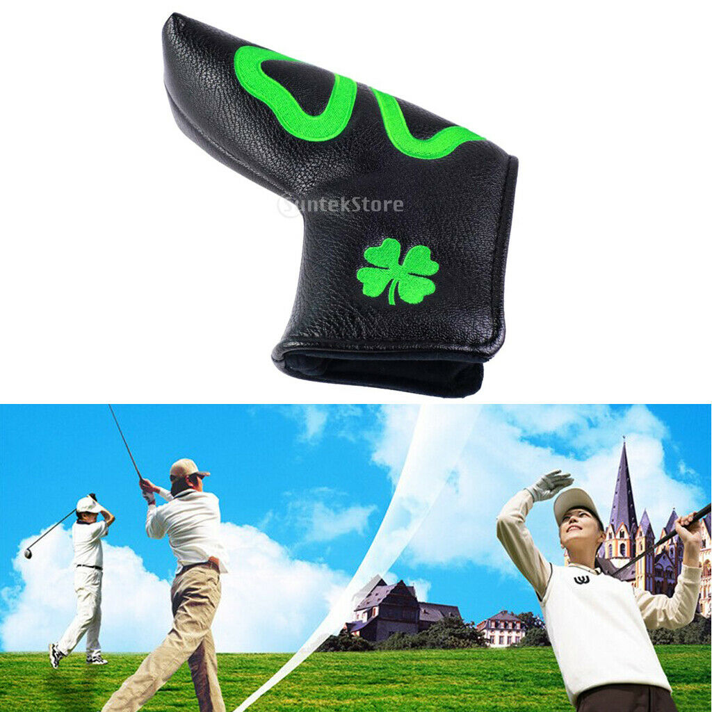 Clover Golf Blade Putter Head Covers Headcover Protector Bag for Golf Club