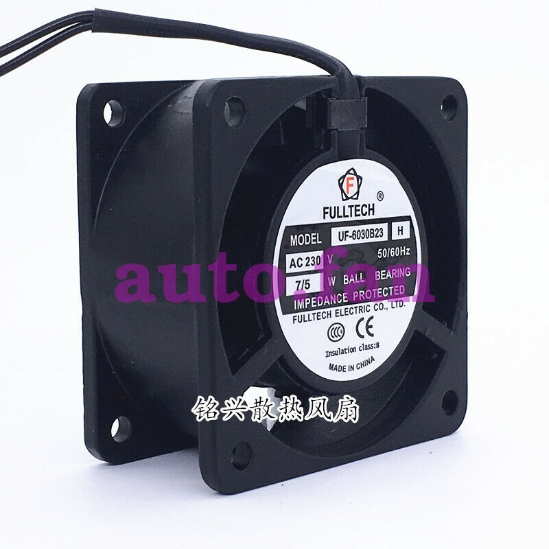 For Fuyou 6cm small fan UF-6030B23H 230V AC 7/5W cooling fan