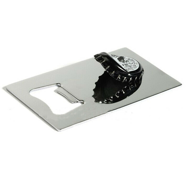 1Pc Stainless Steel Credit Card Bottle Opener Business Card Beer Opene.l8