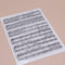 DIY Crafts Music Backdrop Scrapbooking Mould Silicone Clear Stamp for Paper Card