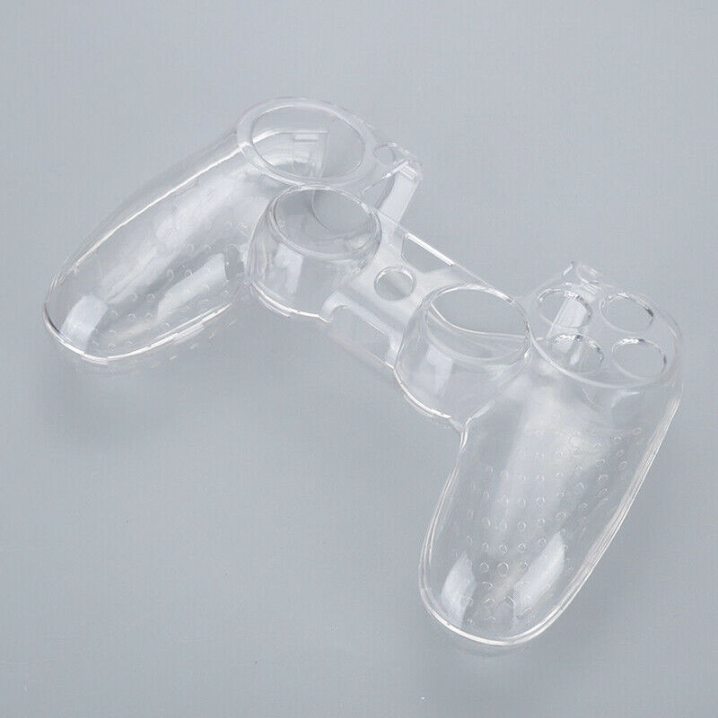 Transparent Hard PC Protector Clear Cover Skin Case for PS4 Controller Vx.l8