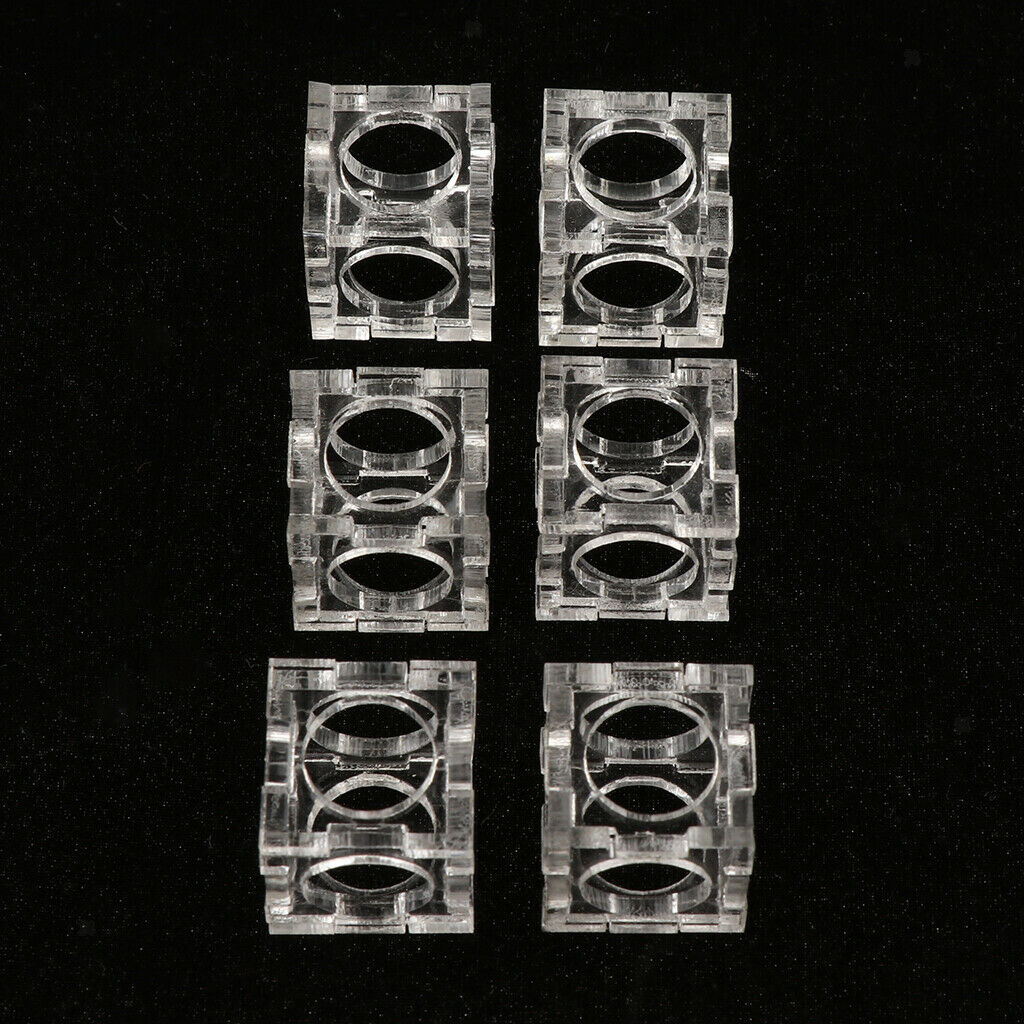 12 Pcs Acrylic Shrimp Shelter Decoration for Fish Tank Shrimp House Small Fish