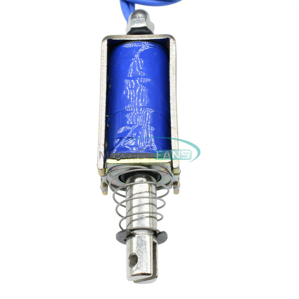 DC24V 300mA 5N/10mm Pull-Push-Type Reset-Style Solenoid Electromagnet JF-0530B