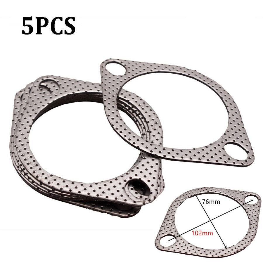 Exhaust Decat Pipe Flange Gasket 3Inch For Subaru Impreza WRX STI Legacy Outback