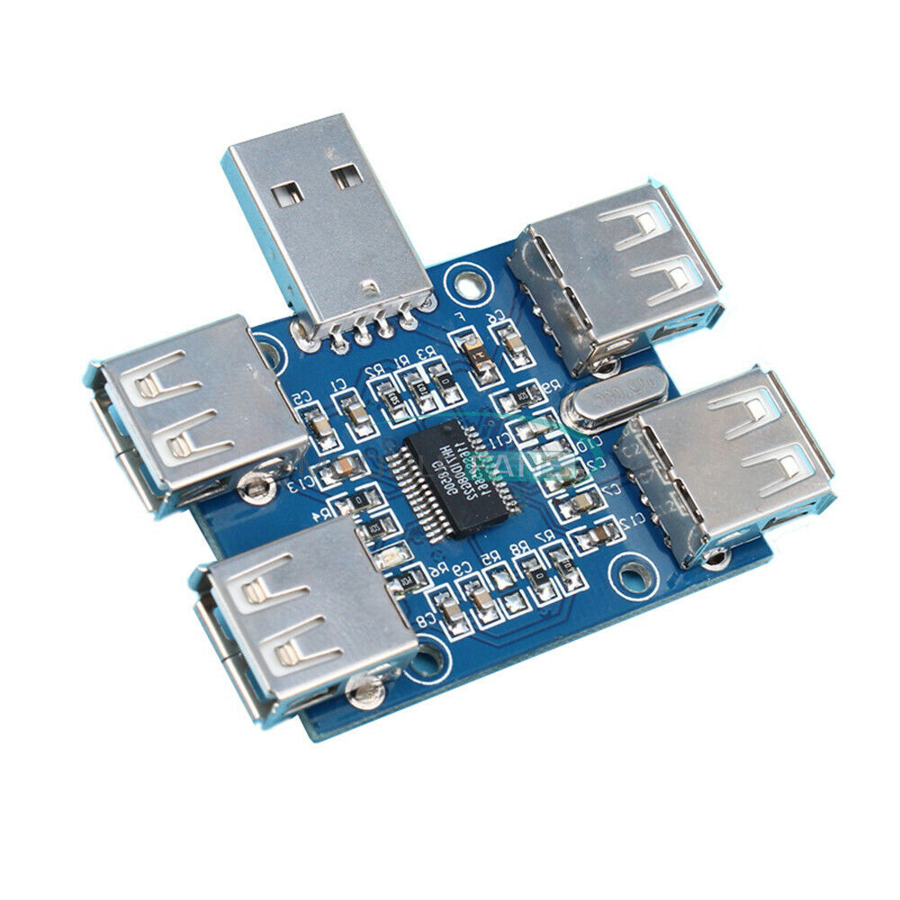 5V USB 4-Female USB2.0 Hub Concentrator HUB Precise USB Expansion Module