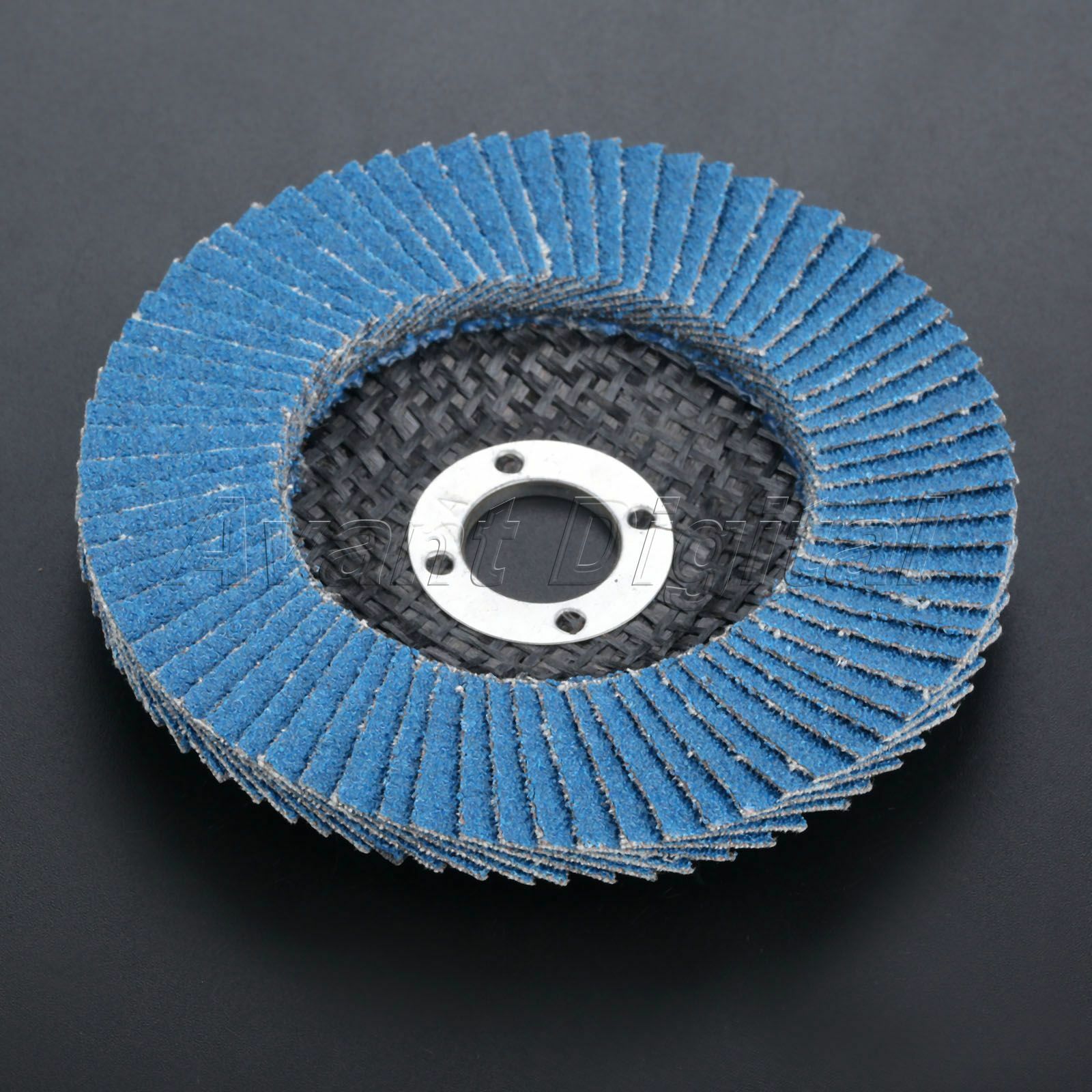 100mm Flap Sanding Disc Grind Rotary Sandpaper Wheel 80 Grit Polish Accessories