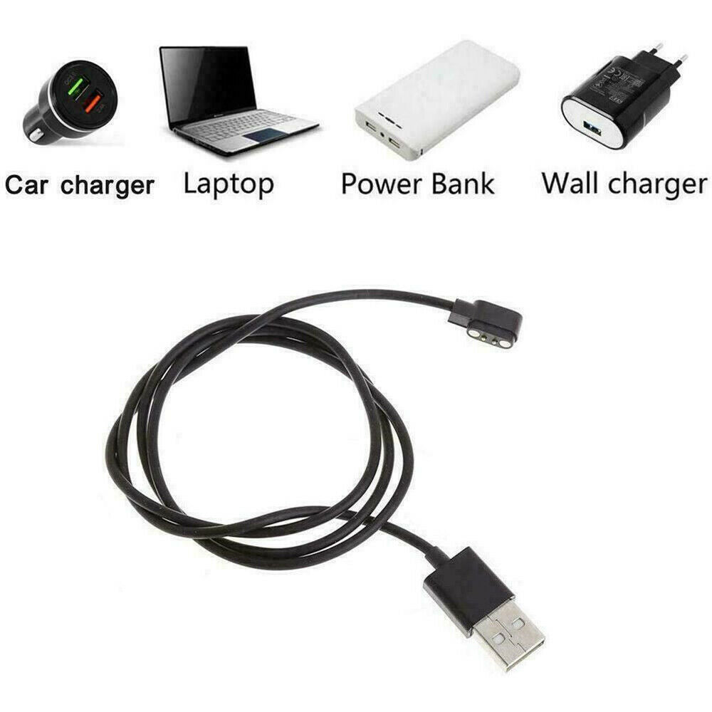 Pro Magnetic Charger Charging Cable 2Pin Distance For Smart Watch With Magnetic.