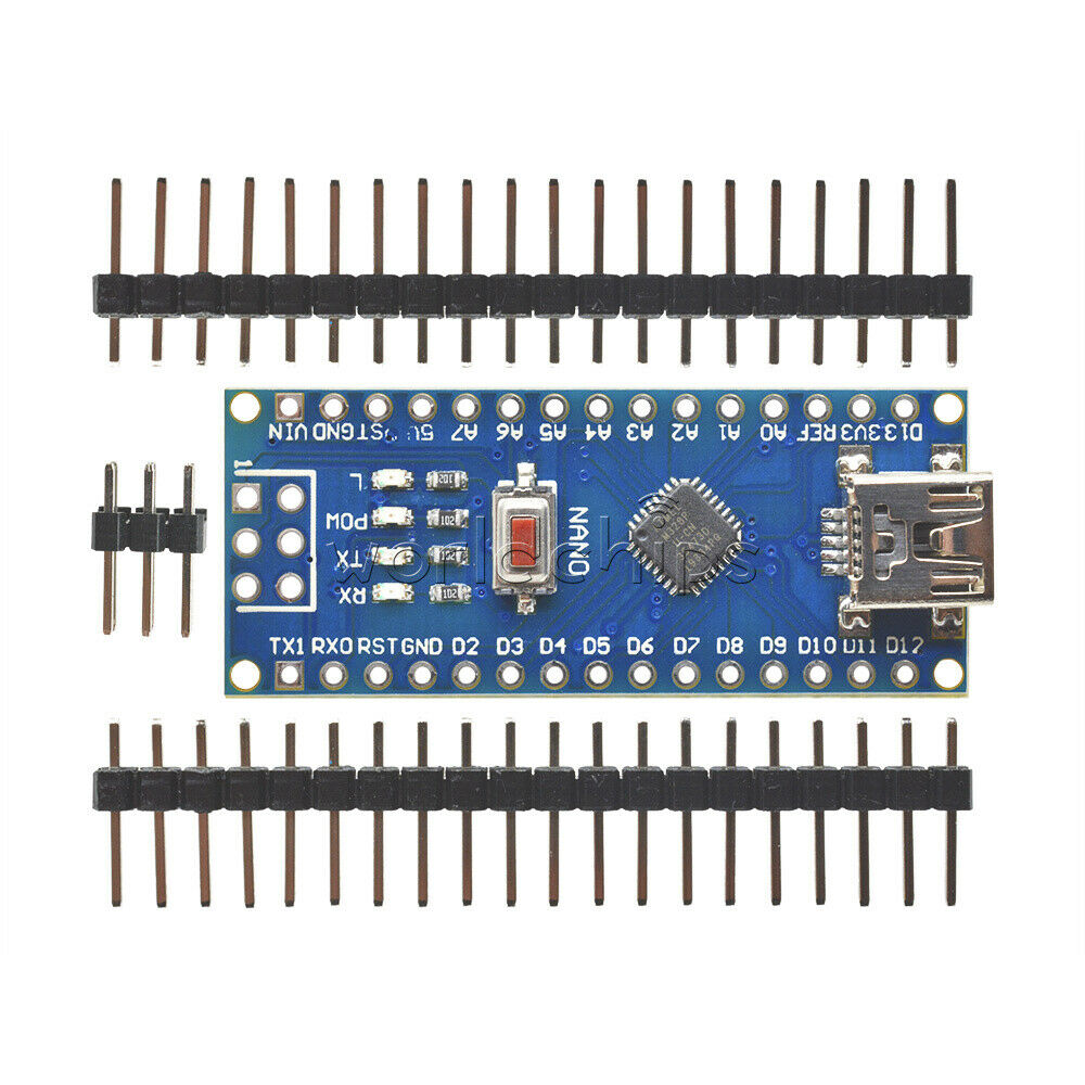 2PCS Nano 3.0 Controller Board Compatible with Arduino Nano CH340 USB Driver