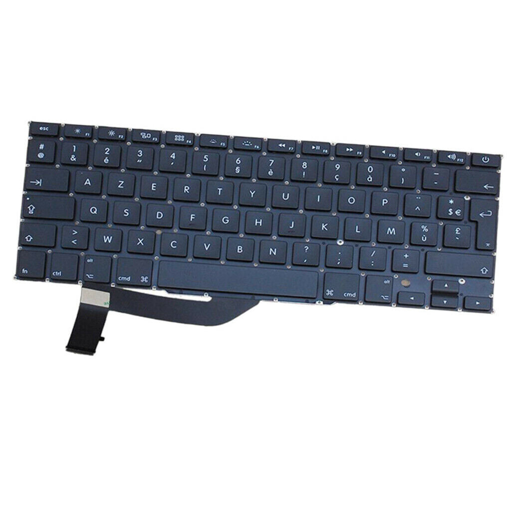 French Layout Keyboard Parts for MacBook Pro 15" A1398 MC975 With Backlit