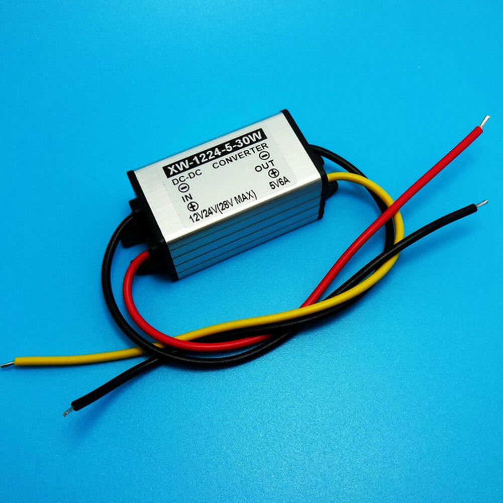 DC12V To DC5V 6A 30W Step Down Power Supply Converter Regulator Module