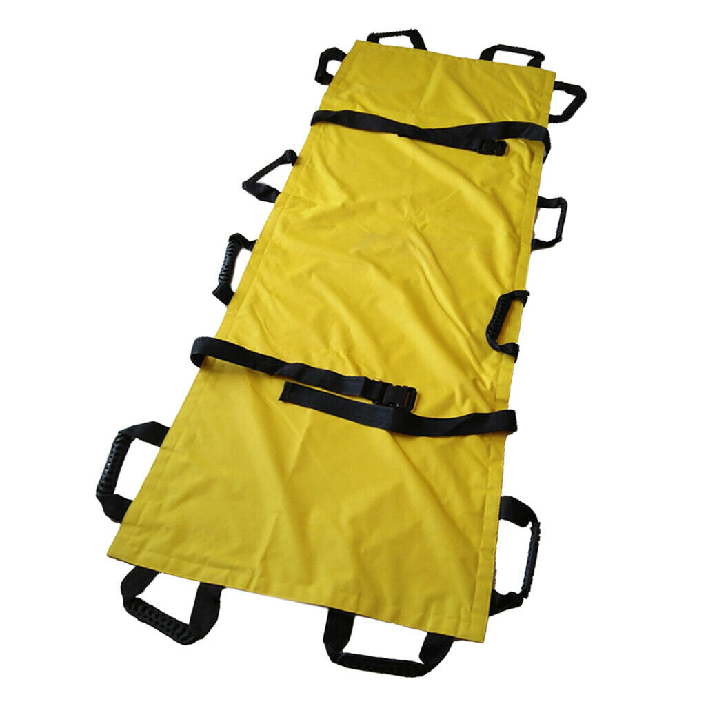 Emergency Mover Back Stretcher Anti-slip Washable Rescue Stretcher Yellow