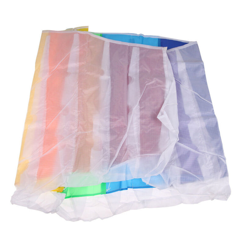 Rainbow Sports Beach Kite Power Dual  Stunt Parafoil Parachute For BeginnerXB Rf