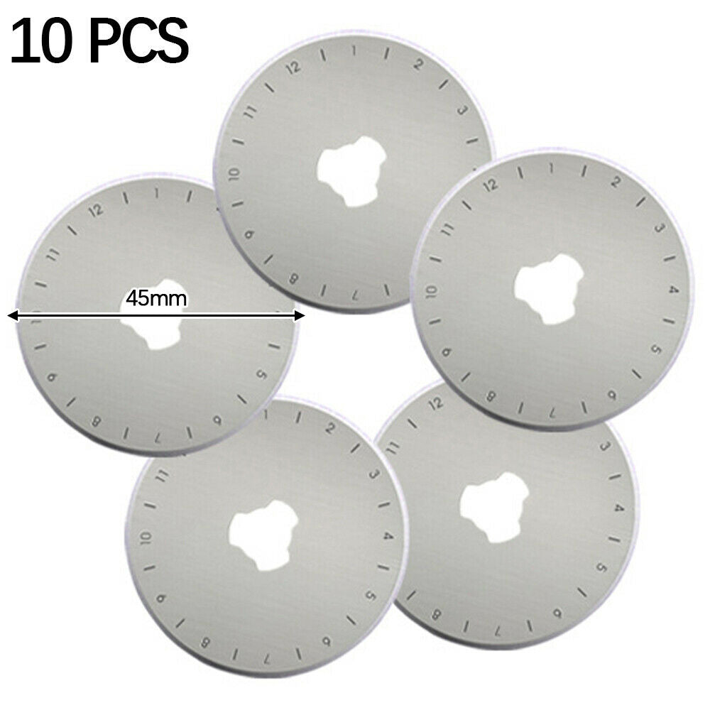 45mm Rotary Replacement Blades Paper Cutter Knitting Circular Cutting Patchwork