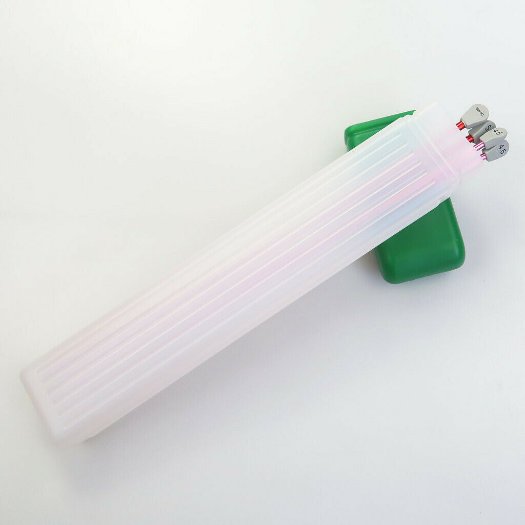 41cm Knitting Needles Case Tube for Crochet Hooks Needles Accessories Green