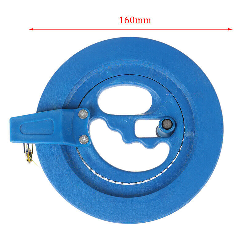 16cm Kite Reel ABS Plastic Blue Kite Reel Grip Winder With 150m LilyBDDD
