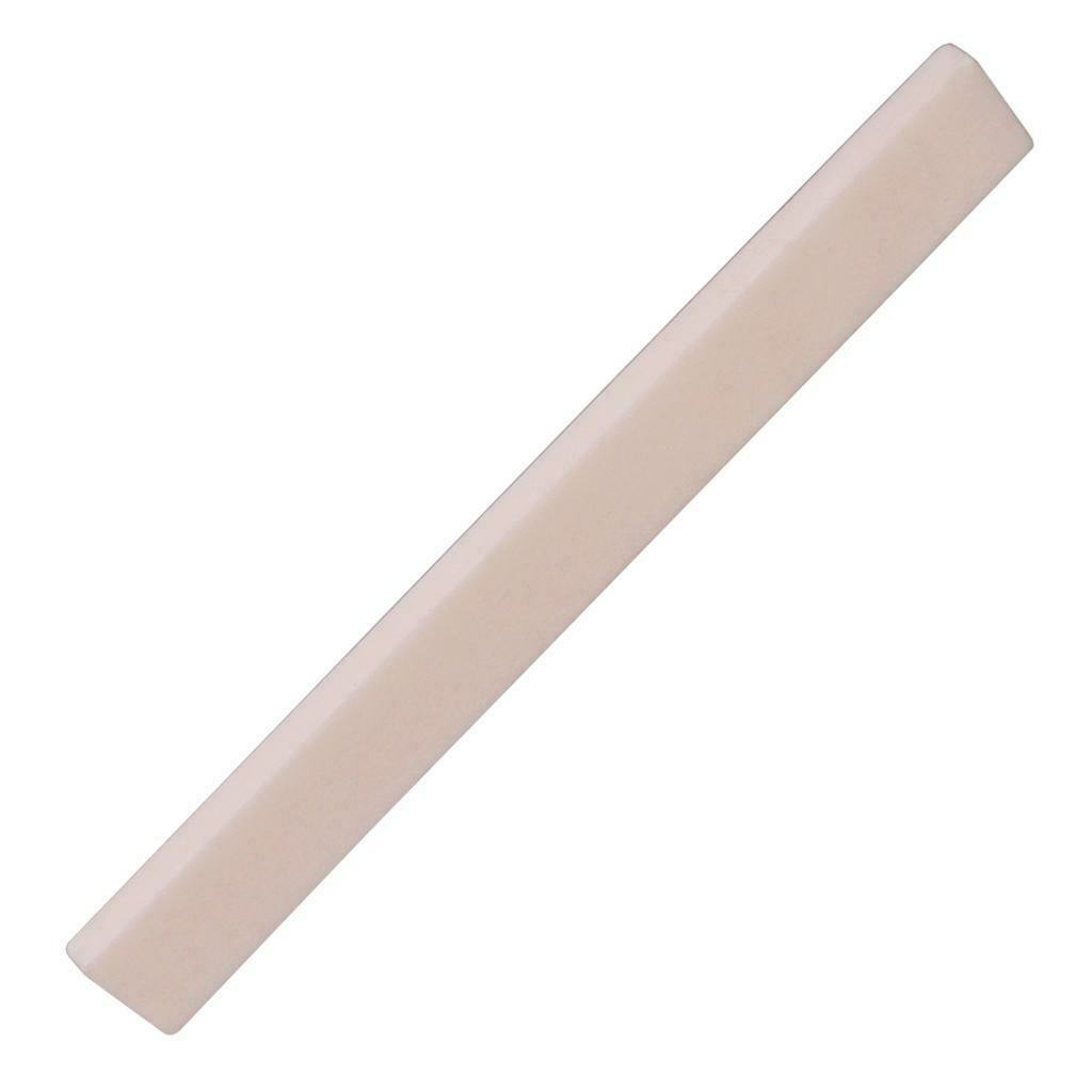 2 lot Bone White Blank Nut Birdge Saddle for Electric Bass Ukulele Accessory
