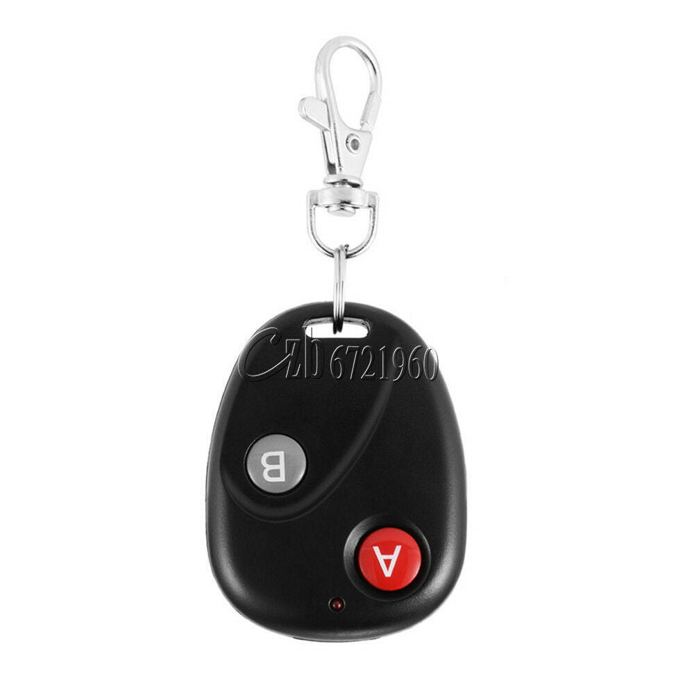 DC 12V RF Remote Control Key Garage Gate Door Transmitter Wireless 433MHz
