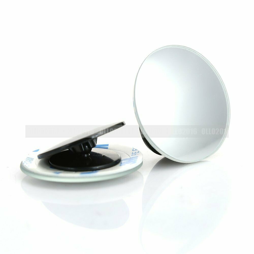 2PCS new Rear Side View Blind Spot Mirror Auxiliary Wide Angle Vehicle universal