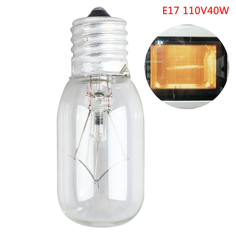 40w High Temperature Oven Bulb Microwave Light E17 Toaster/Steam Bulb Lig.l8