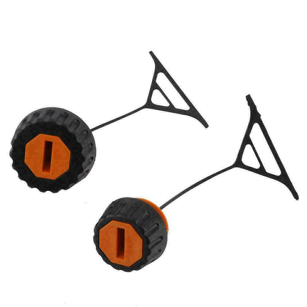 2Pcs Feul Cap For STIHL 020 021 023 024 025 028 038 Oil Gas Cap Chainsaws Parts