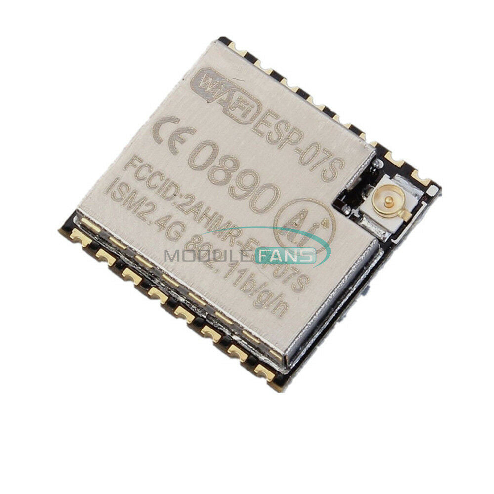 ESP-07S ESP8266 Serial To Wifi Wireless Module TCP/IP GPIO/PWM 3.0-3.6V 80mA