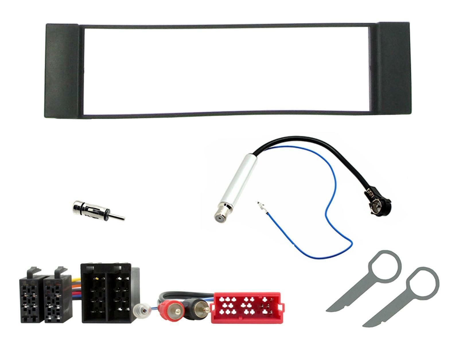 CTKAU01-ISO STEREO FASCIA FACIA FITTING KIT FOR AUDI A3 2003-2005 HALF AMPLIFIED