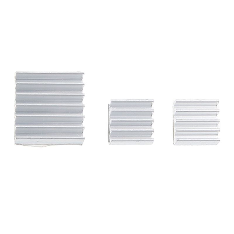 10Set  Raspberry Pi 3 Heatsink Fans Pure Aluminum Heat Sink Fr Cooling Pi 2 30X