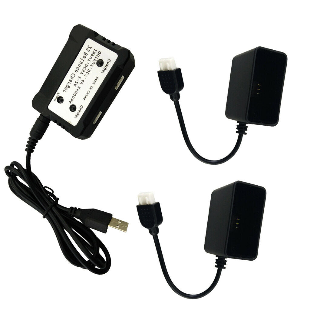 2in1 Lithium Battery Charger RC Drone Parts for MJX B5W F20 Bugs 5W JJRC X5
