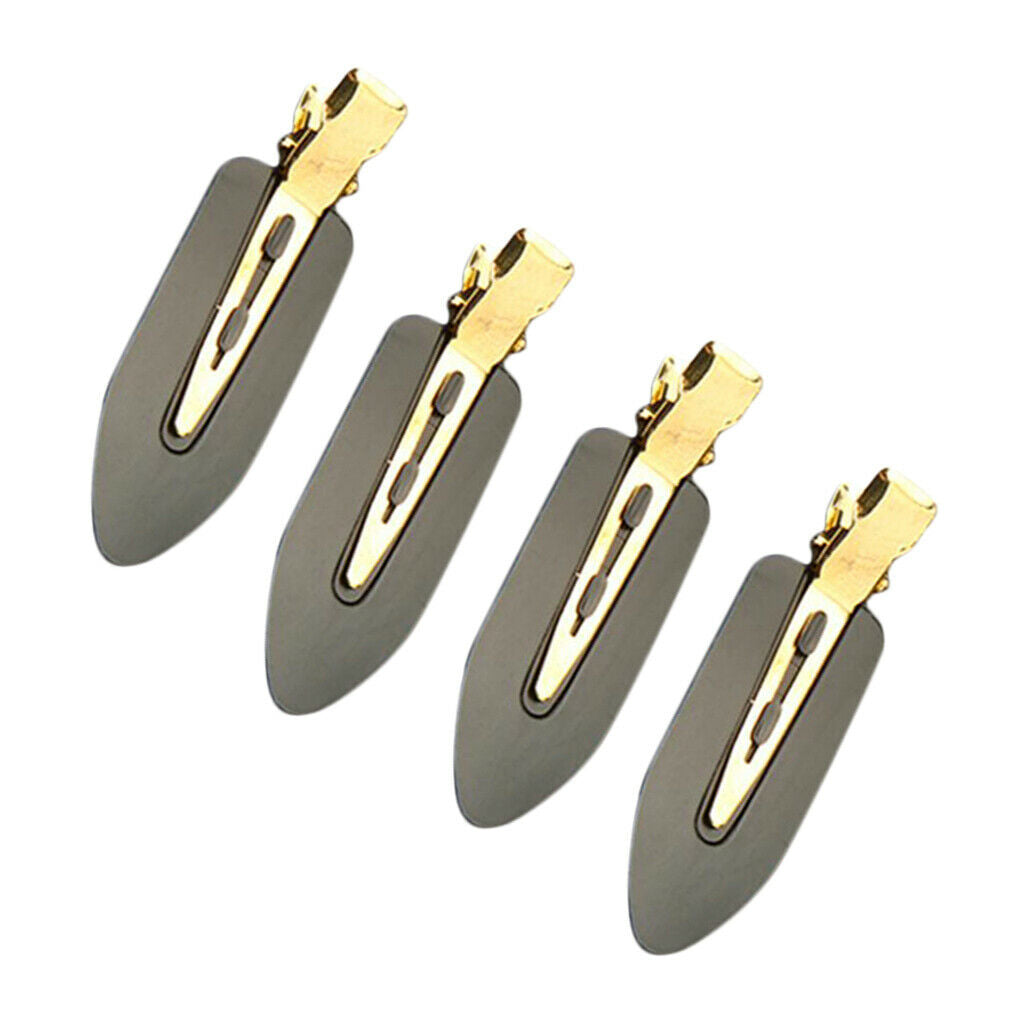 8x Plastic Seamless Pin Curls Hair Sectioning Clips Clamps for Face Wash