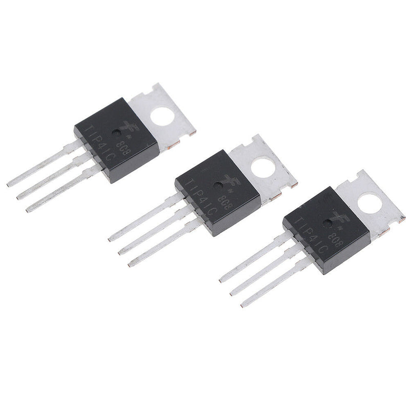10Pcs TIP41C TIP41 NPN transistor TO-220 new and high quality Lt