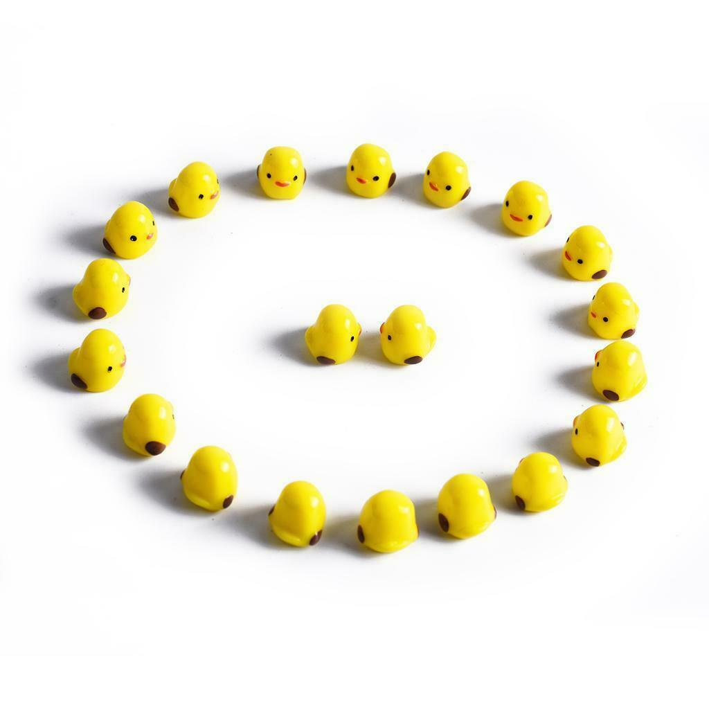 20x Micro Landscape Mini Chick for DIY Fairy Garden Home Tabletop Decoration