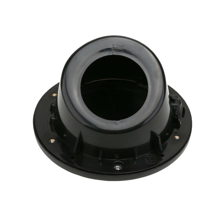 1pc Black Car Fuel Filler Door Cover Gas Tank Cap For Jeep Wrangler JK Unlimited