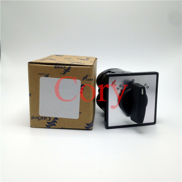 1PC Rotary Cam Universal Changeover Switch 3 Positions(on/off/on) 8 Terminal 16A