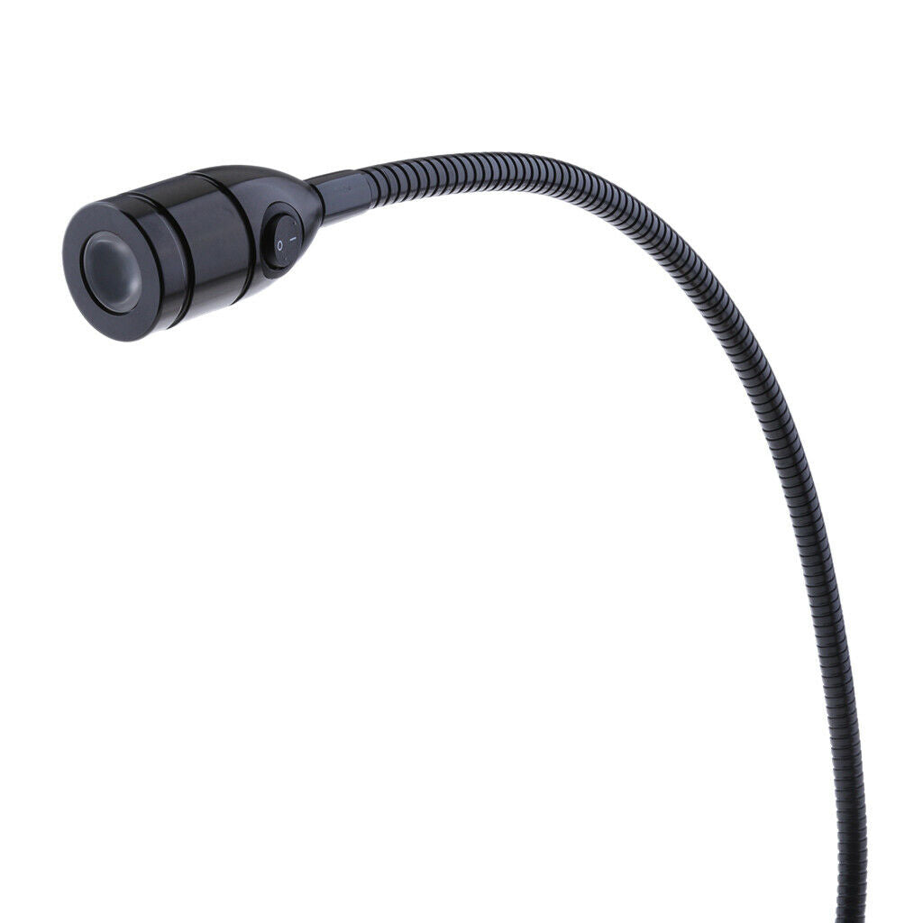 Marine Flexible Reading Light Spot Light Beside Desk Lamp 3W for Yacht RV