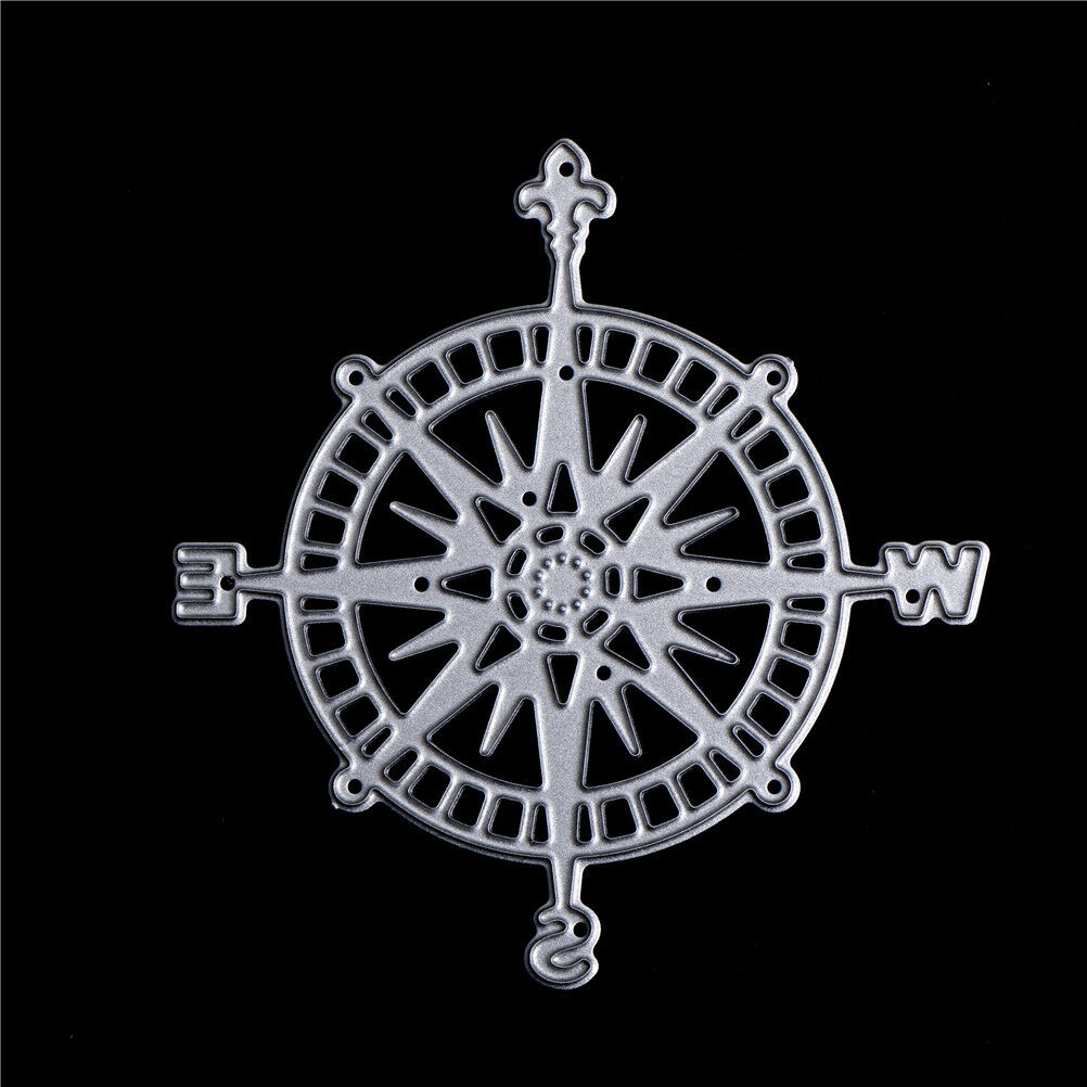 1pc wild compass Metal Cutting Dies Stencil Scrapbooking Photo Album Decor DI  W