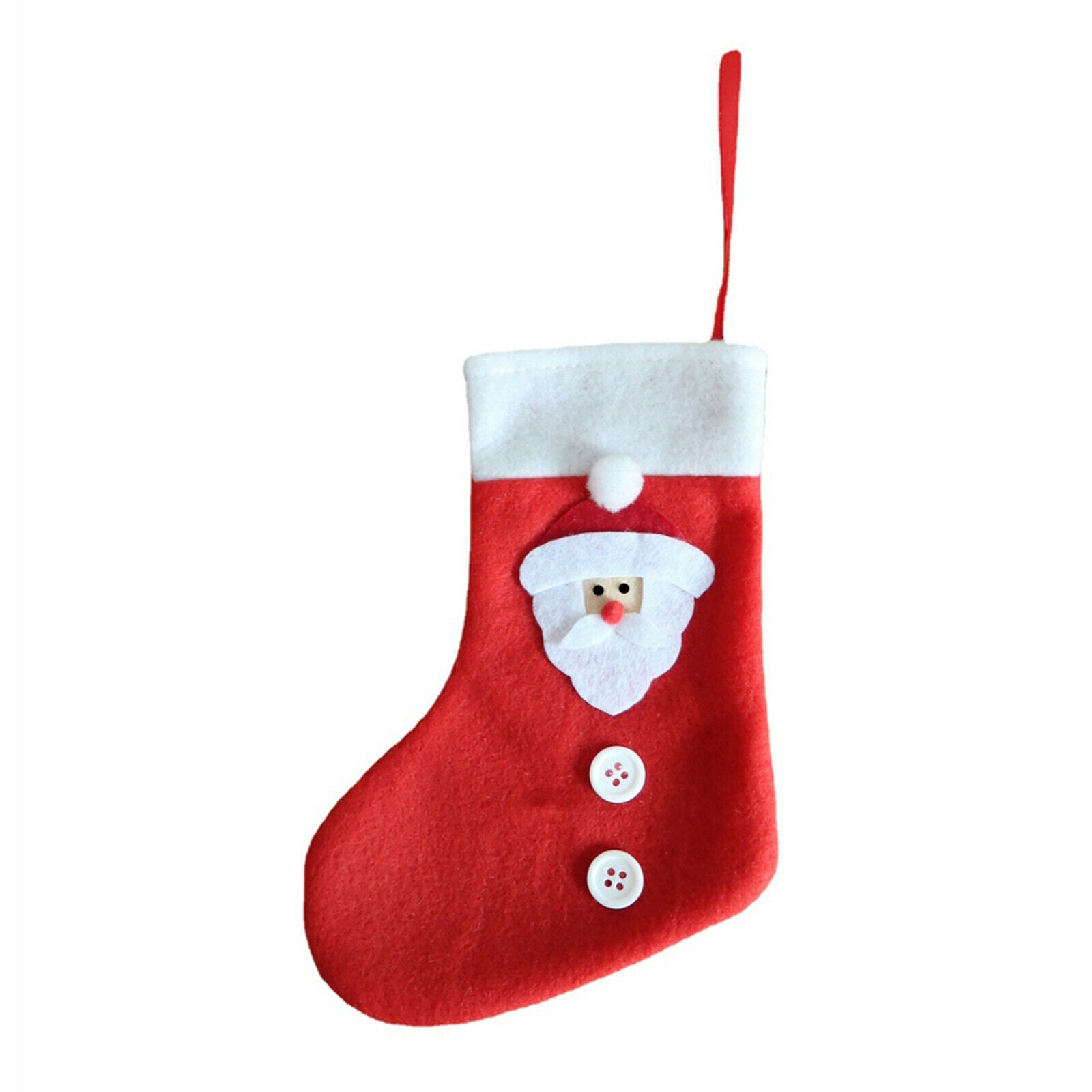 4pcs Christmas Stockings Christmas Tree Hanging Decoration Candy Gift Bag