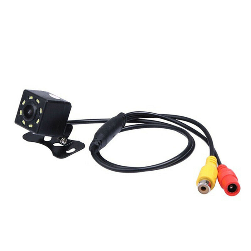 Universal 8 LED IR Car Rear View Reverse Parking Backup Camera Night Visio Qx