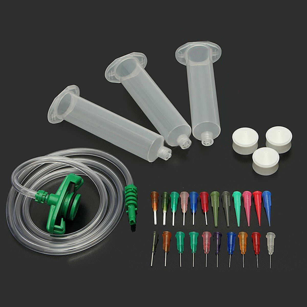 30CC Liquid Dispenser Solder Paste Adhesive Glue Syringe Dispensing Needle Tip
