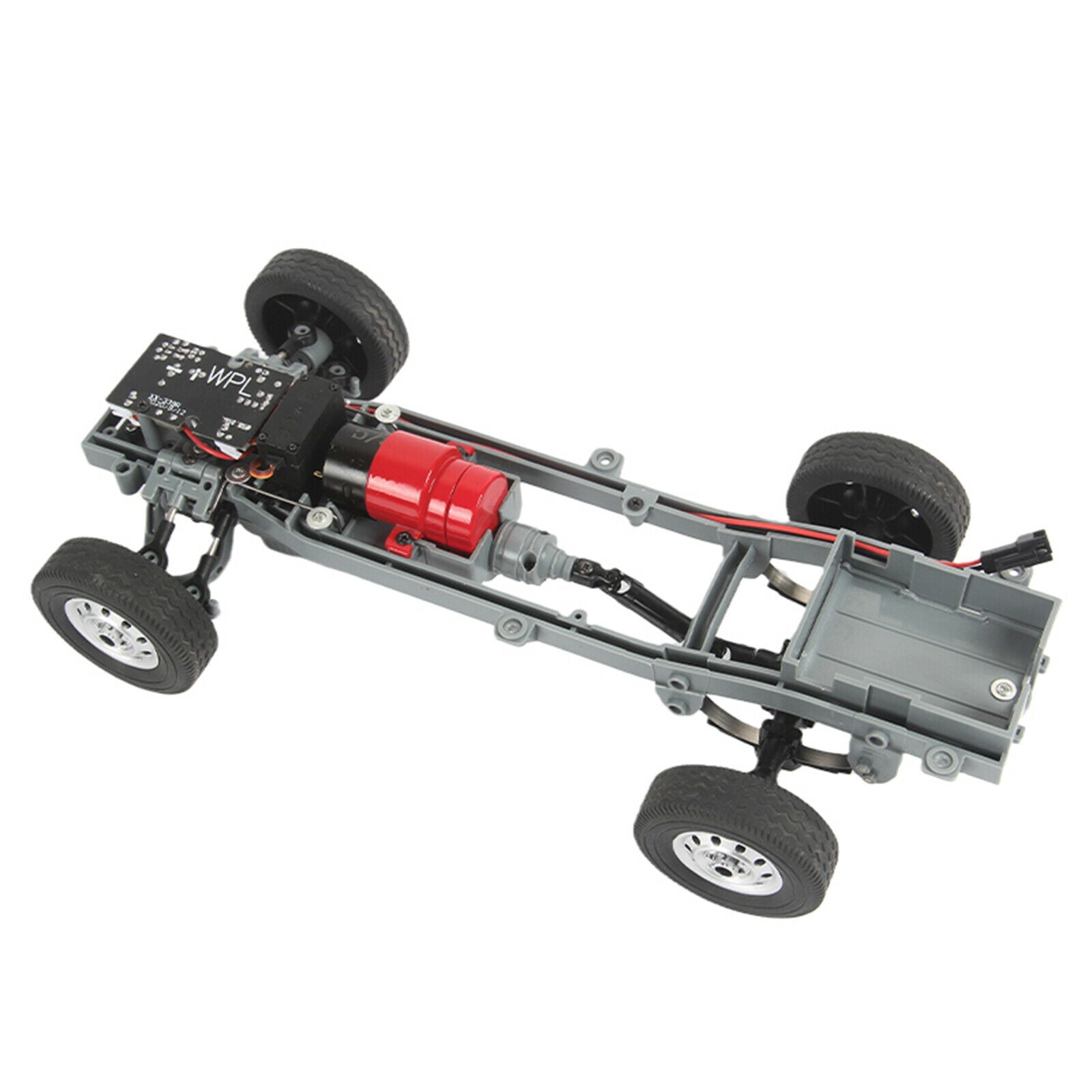 Full Metal   Transmission Box Fits for WPL D12 1/10 RC Truck Car