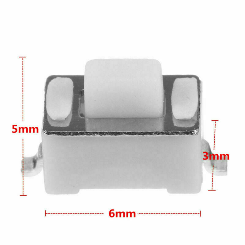 Power/Mute Switch Button For Wireless Microphone (Shure SLX4 SLX2 PGX4 PGX2 PG58