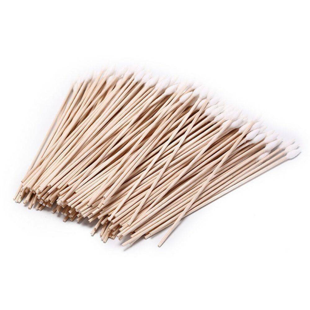 Lots 100X 6 Inch Gun Cleaning Cotton Swabs,Large Tapered Swabs Gun Clean Brush