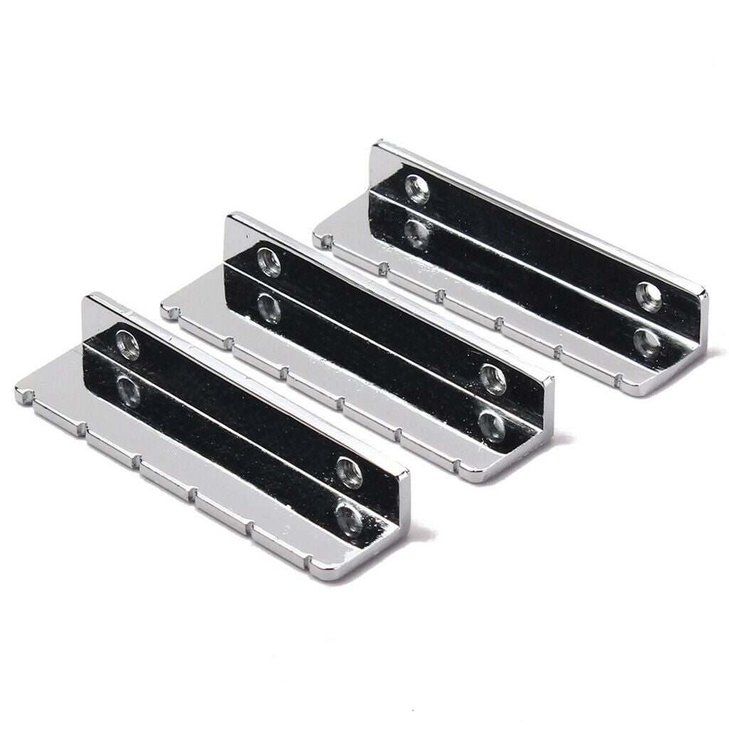 Bridge Stopbar Tailpiece and Screws for Guitar Bass Replacement