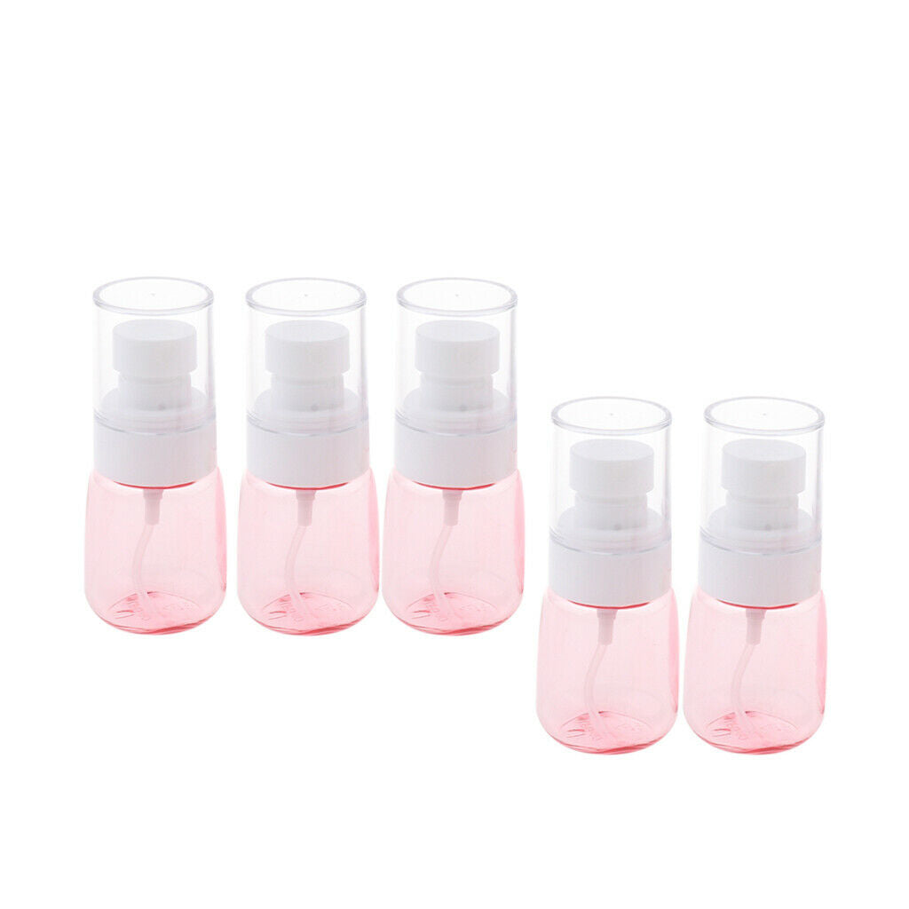 Plastic Spray Mist Bottles Pipette Container Cosmetic Perfume Liquid for Home