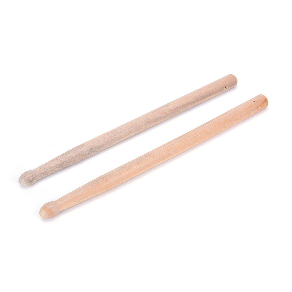 New 1 Pairs Music Band Maple Wood Drum Sticks Drumsticks 5.l8