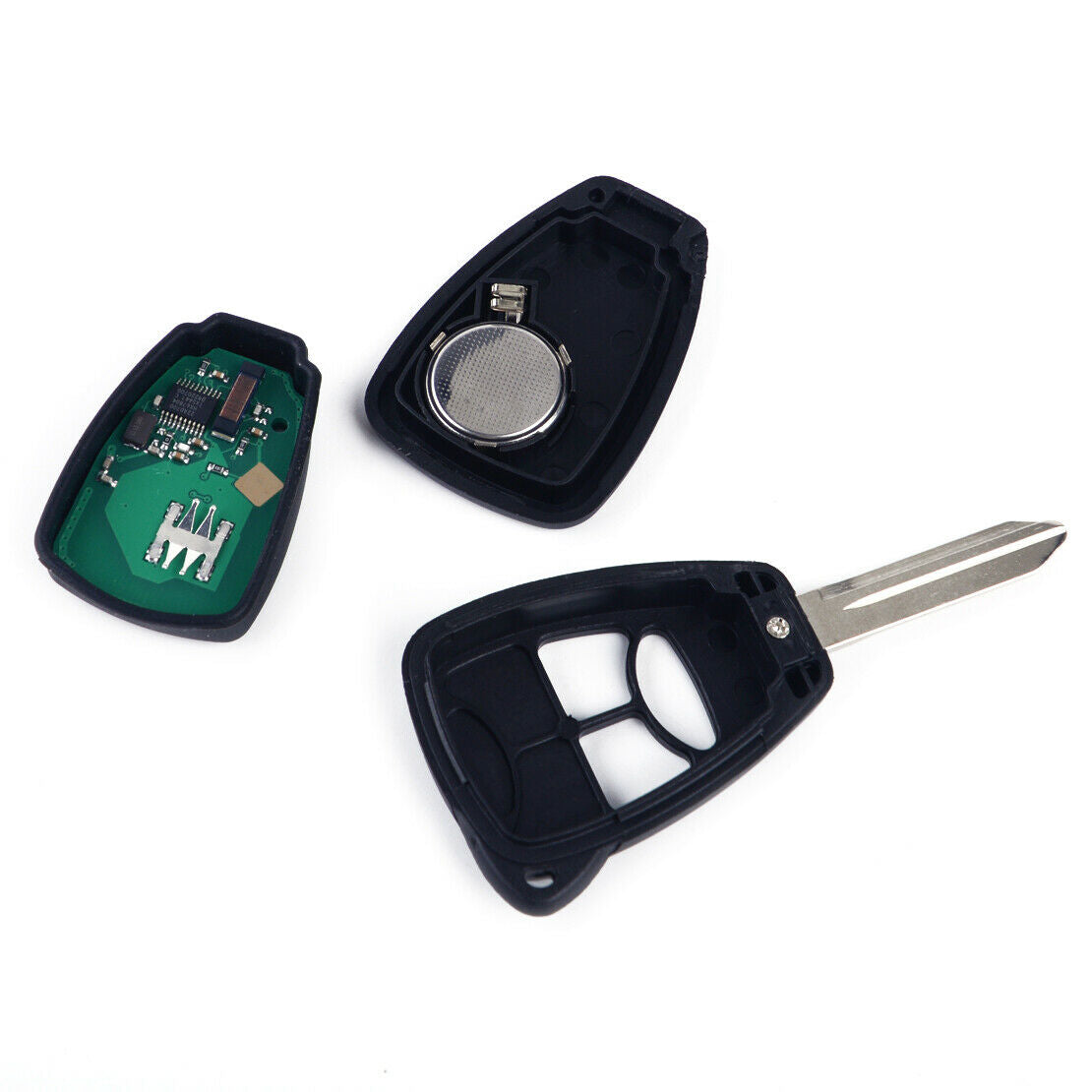 New 3 Button Remote Key Fob 433MHz ID46 Chip Fit For Chrysler 300C Sebring An