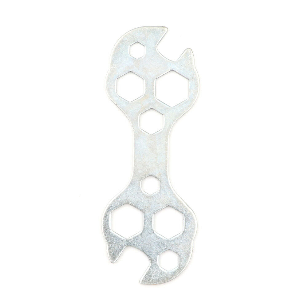 10 In 1 Multi Function Bike Bicycle Steel Wrench Hexagon Spanner Repair ToolBDAU