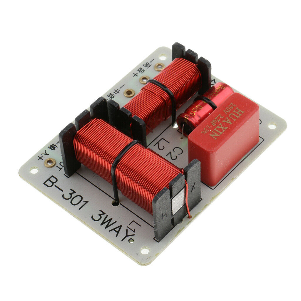 3 Way Frequency Splitter For Subwoofer 150W Audio Speakers