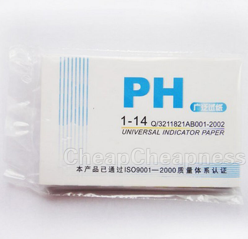240 tiras de la gama completa ácido alcalino pH 1-14 prueba de papel de to.l8