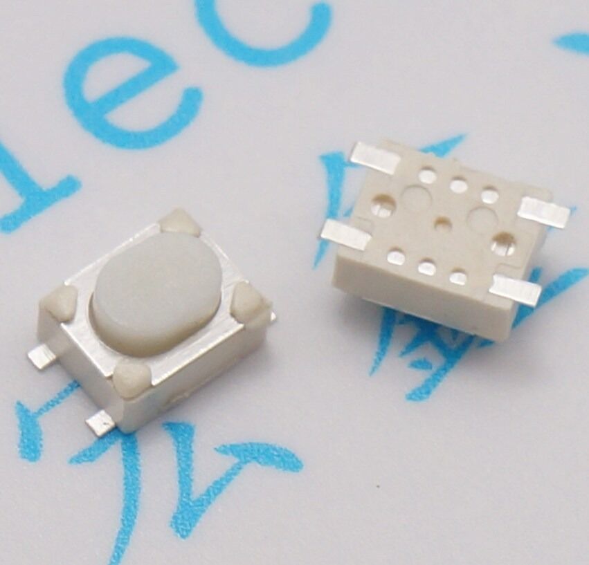 50PCS 3*4*2.5MM Car Key Switch Momentary Tact Switch Reset Switch Button Switch