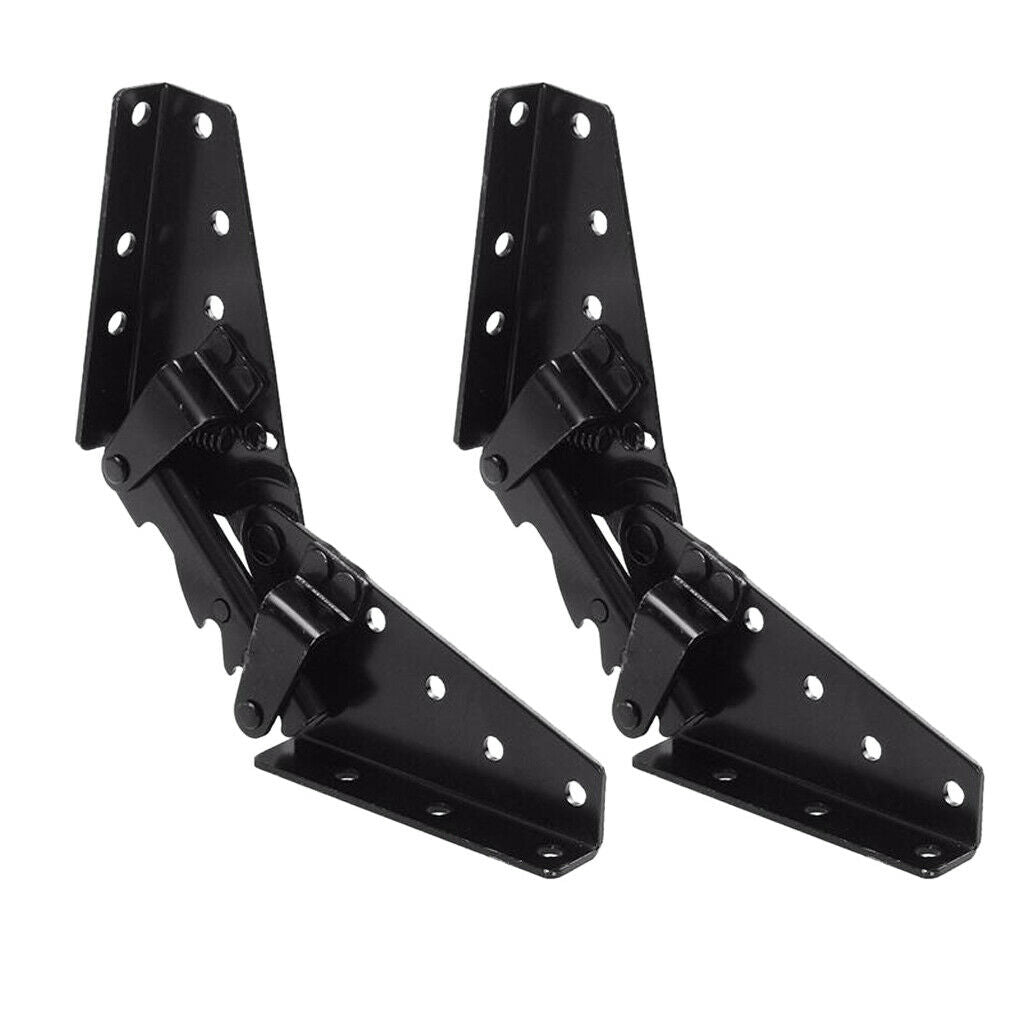 2pcs Adjustable Angle 3-Position Mechanism Hinges Hardware for Home Lounge